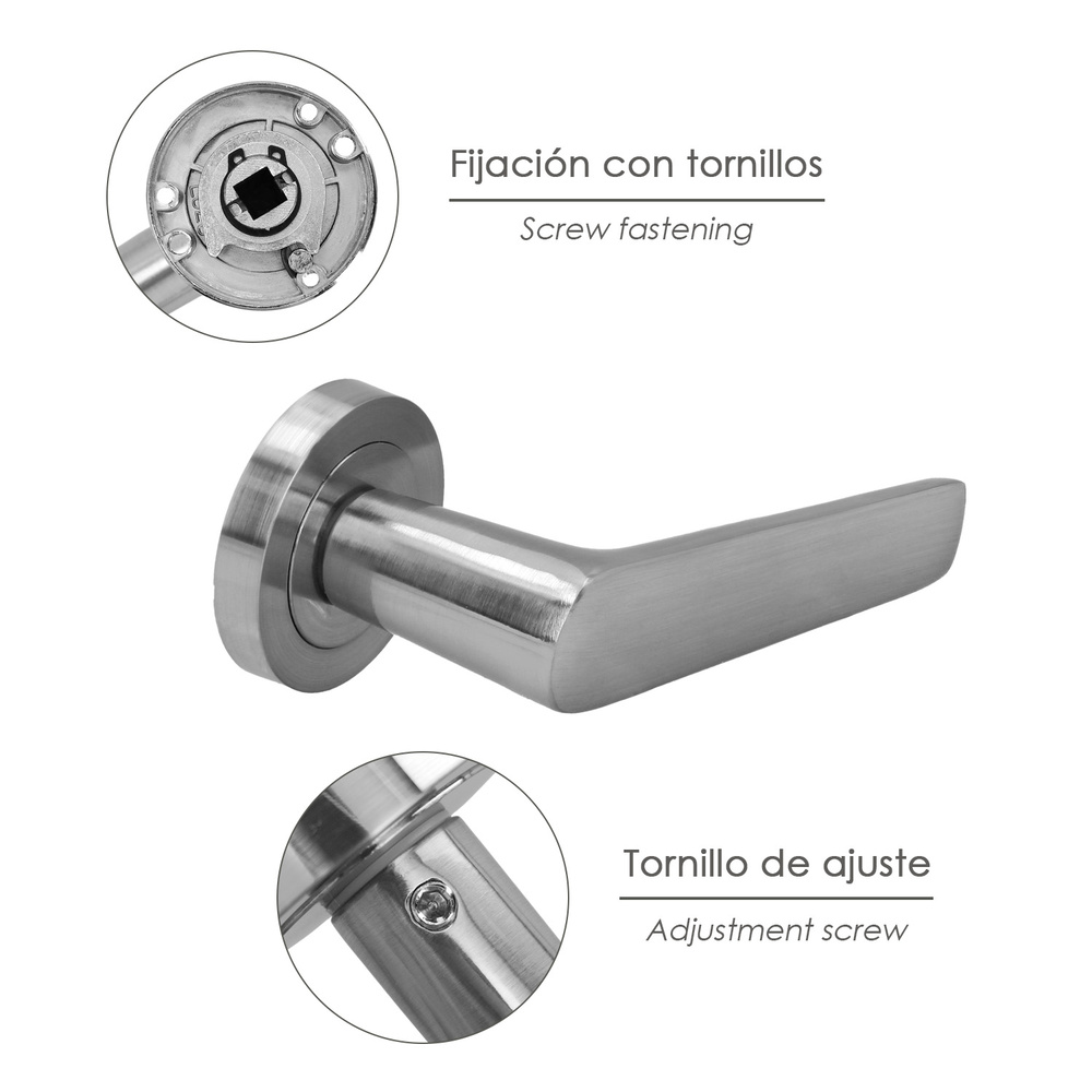 Juego de manillas para puertas 